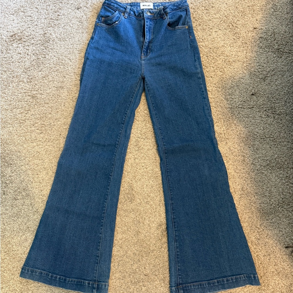 ROLLA'S east coast flare jeans